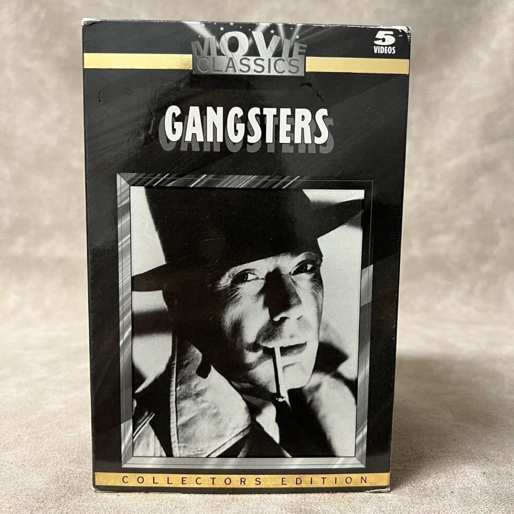 Gangsters 5 Classic Movie Pack VHS Video
